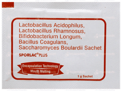 Sporlac Plus Sachet 1Gm