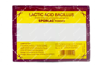 Sporlac Banana Flavour 1gm Pack Of 4 Powder