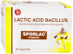 Sporlac Banana Flavour 1gm Pack Of 4 Powder