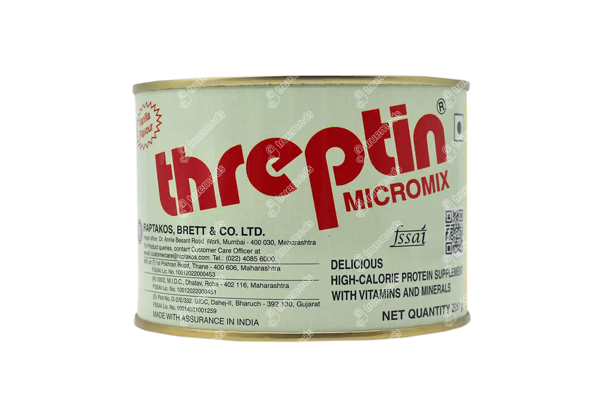 Threptin Micromix Vanilla Powder 200 Gm Uses Side Effects Dosage