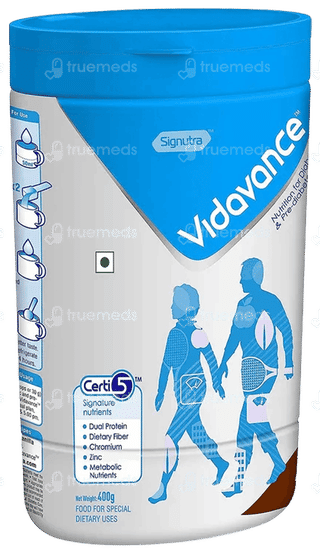 Vidavance Chocolate Flavour Powder 400Gm