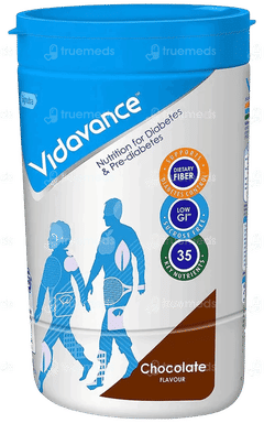 Vidavance Chocolate Flavour Powder 400Gm Vidavance Chocolate Flavour Powder 400Gm