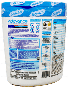 Vidavance Vanilla Flavour Sucrose Free Powder Jar 200Gm