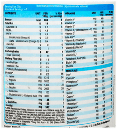 Vidavance Vanilla Flavour Sucrose Free Powder Jar 200Gm