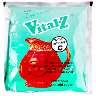 Vital Z Orange Flavoured Powder 140Gm