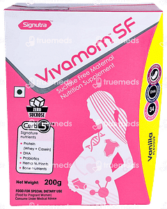 VIVAMOM SF VANILLA FLAVOUR POWDER 200GM