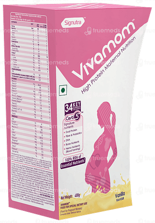 Vivamom Vanilla Flavour Powder 400gm