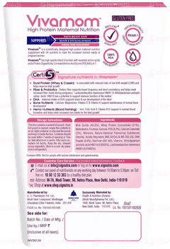 Vivamom Vanilla Flavour Refill Powder 400gm