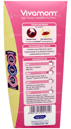 Vivamom Vanilla Flavour Refill Powder 400Gm
