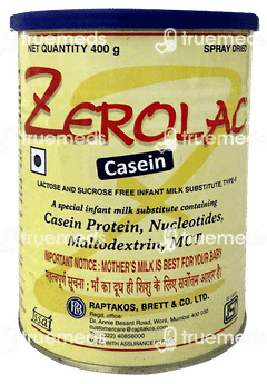 Zerolac Casein Sucrose Free Powder 400gm