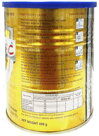 Zerolac Powder 400 Gm