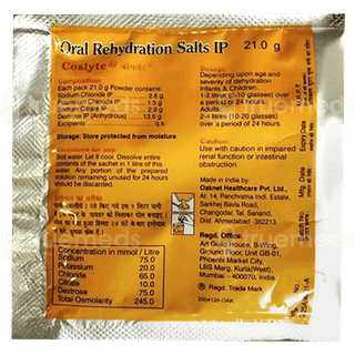 Coslyte Orange Flavour Powder 21Gm