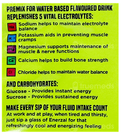 Enerzal Lime Flavour Powder 100Gm