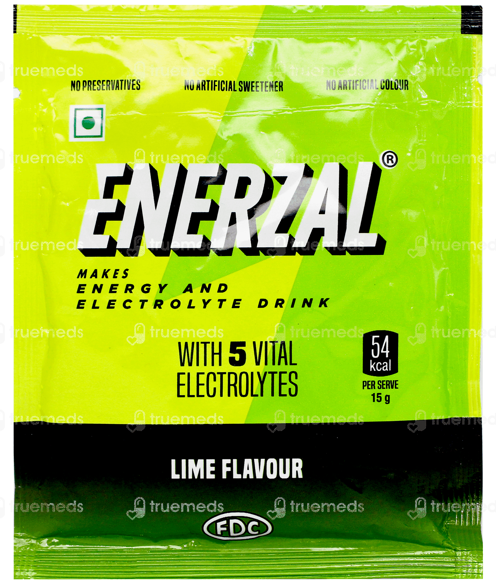 Enerzal Lime Flavour Powder 50Gm