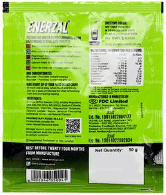 Enerzal Lime Flavour Powder 50gm