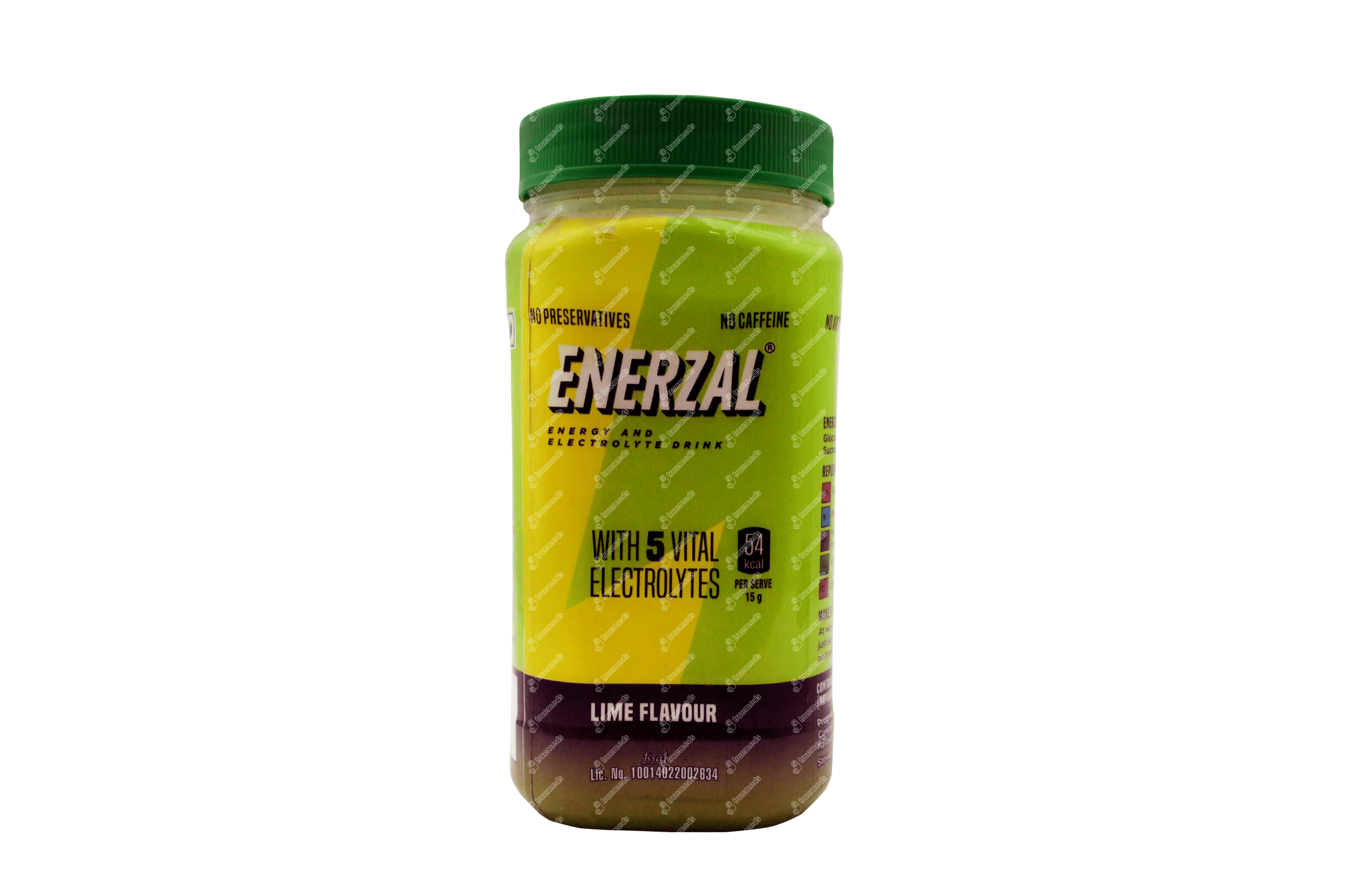 Enerzal Lime Flavour Powder Jar 500Gm