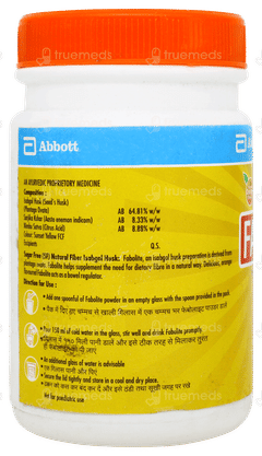 Fabolite Orange Flavour Sugar Free Powder 100gm