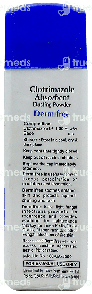 Dermifree Dusting Powder 100 GM