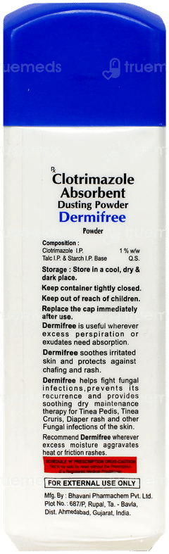 Dermifree Dusting Powder 100Gm