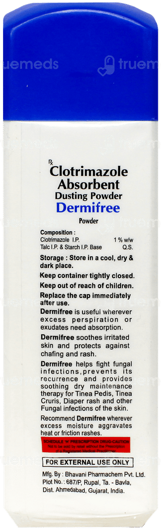 Dermifree Dusting Powder 100Gm