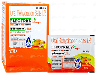 Electral Orange Flavour Powder 21.80gm