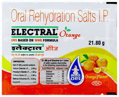 Electral Orange Flavour Powder 21.80gm