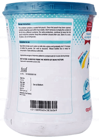 Actilife Dia Vanilla Flavour Sugar Free Powder 200Gm