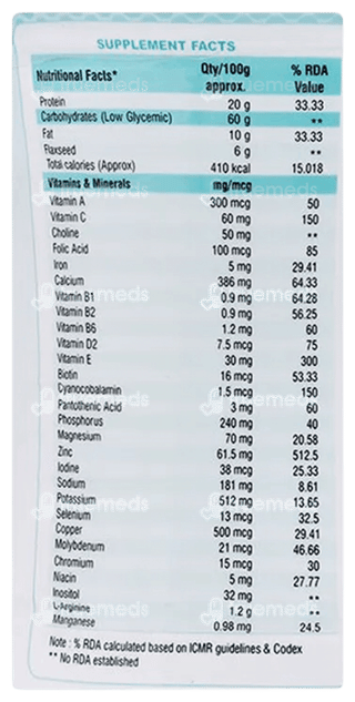 Actilife Dia Vanilla Flavour Sugar Free Powder 200Gm