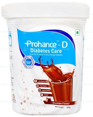 Prohance D Diabetes Care Chocolate Flavour Sugar Free Powder 400gm