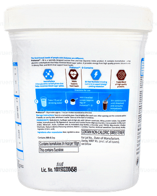 Prohance D Diabetes Care Chocolate Flavour Sugar Free Powder 400gm