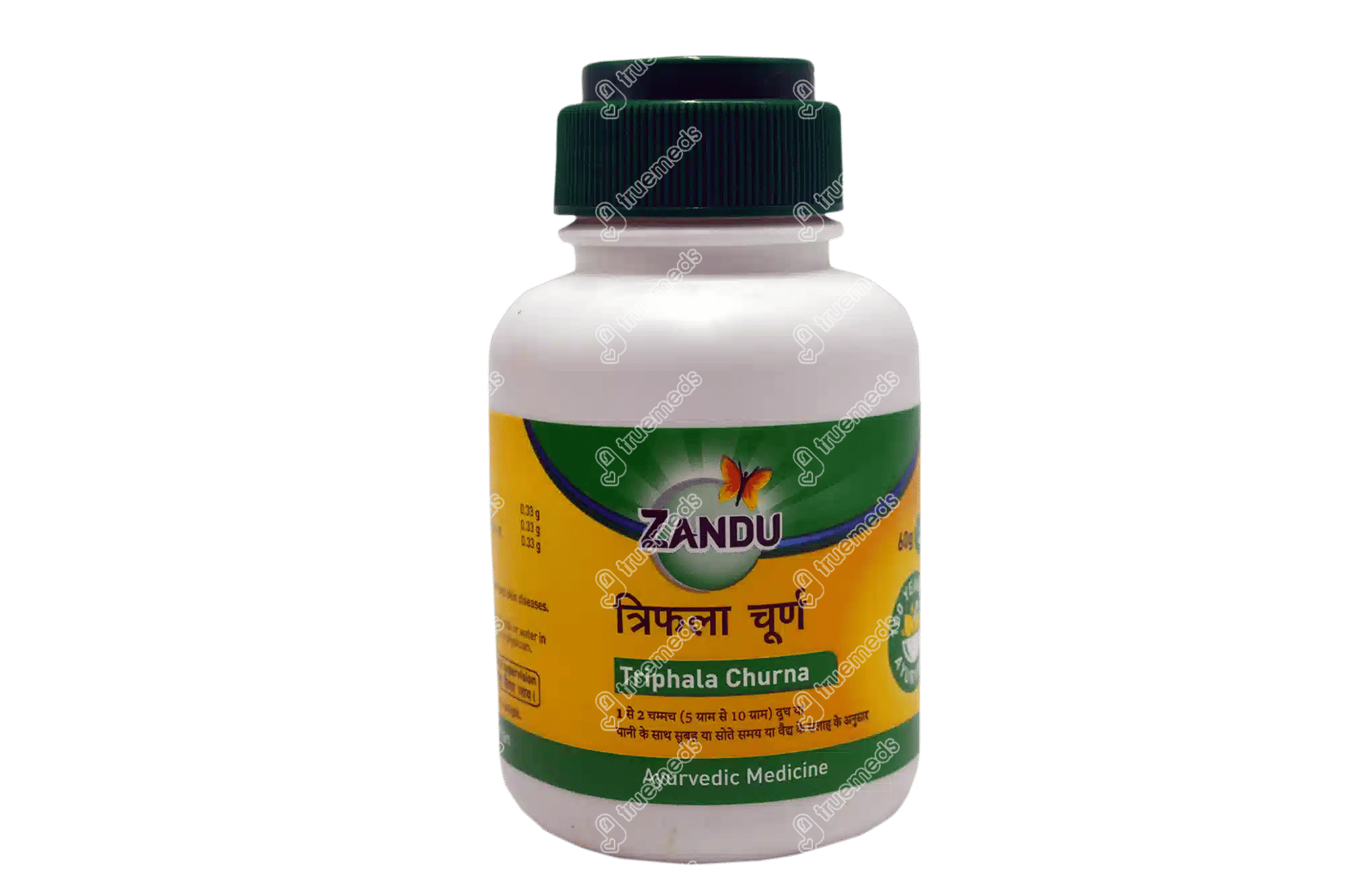 Zandu Triphala Churna Powder 60 GM Uses, Side Effects, Dosage, Price