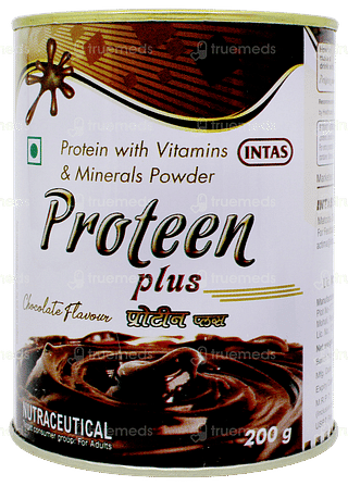 Proteen Plus Chocolate Flavour Powder 200gm