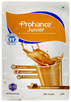 Prohance Junior Chocolate Flavour Powder Jar 400gm