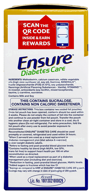 Ensure Diabetes Care Powder Vanilla Flavour 1 Kg