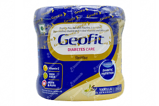 Geofit Diabetes Care Vanilla Flavour 250gm