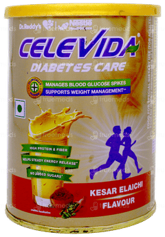 Celevida Diabetes Care Kesar Elaichi Flavour Tin 200Gm
