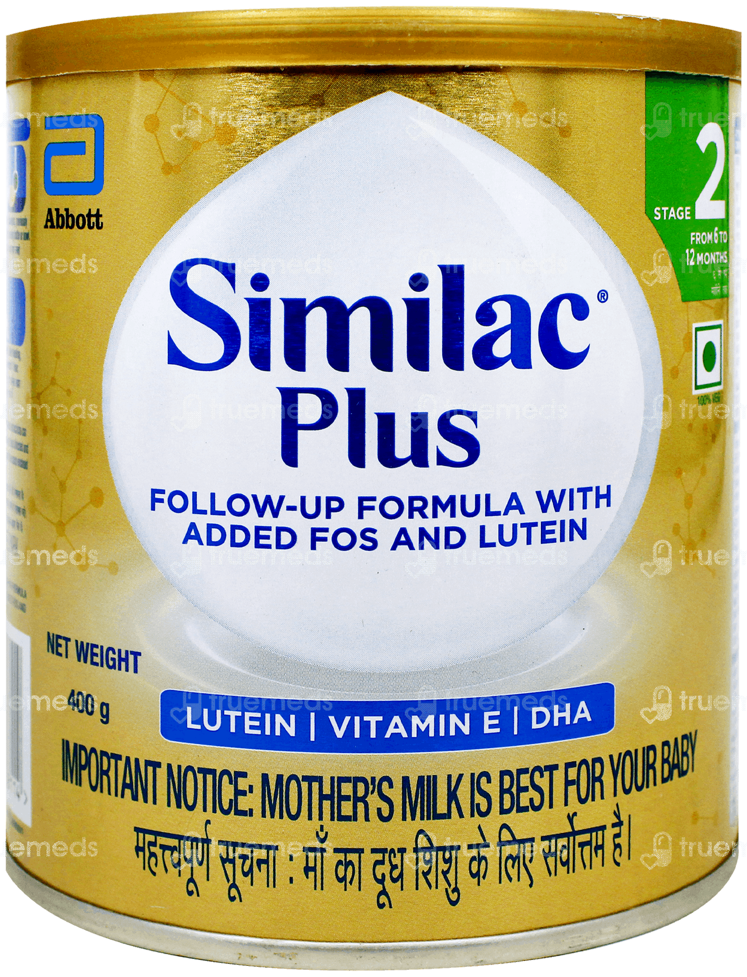 Similac Supplemental Similac Plus Stage 2 Powder 400 Gm - Uses, Side Effects, Dosage, Price ...