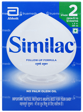 Similac Stage 2 From 6 To 12 Months Follow Up Formula Refill Powder 400gm