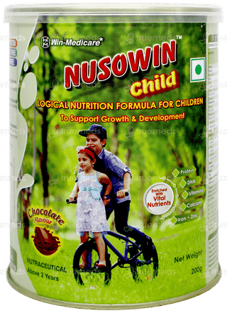 Nusowin Child Chocolate Flavour Powder 200Gm