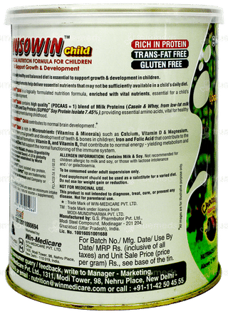 Nusowin Child Chocolate Flavour Powder 200Gm