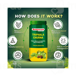 Baidyanath Triphala Churn 500gm