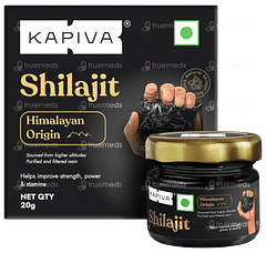 Kapiva Himalayan Shilajit Resin 20gm Kapiva Himalayan Shilajit Resin 20gm