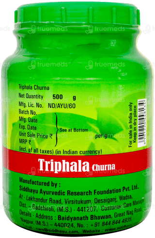 Baidyanath Triphala Churna 500gm