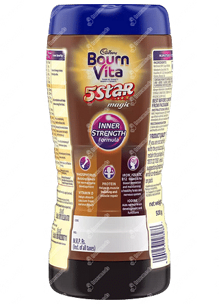 Cadbury Bournvita Five Star Magic Powder Jar 500 GM