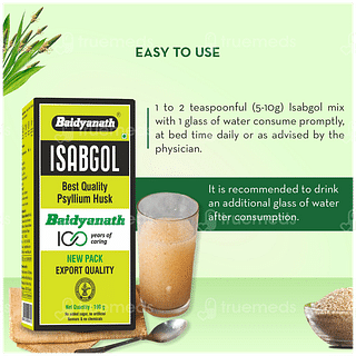 Baidyanath Isabgol No Added Sugar 100gm