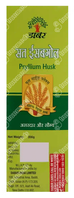 Dabur Sat Isabgol Psyllium Husk 100gm