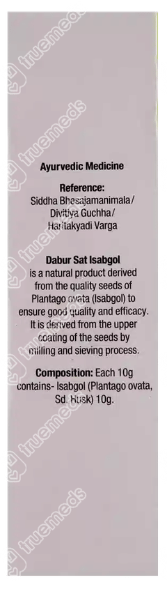 Dabur Sat Isabgol Psyllium Husk 100gm