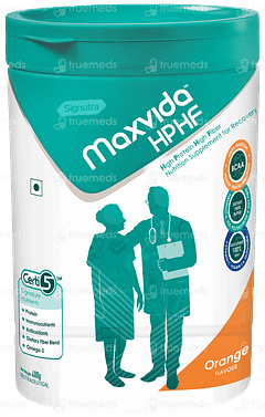 Maxvida Hphf Orange Flavour Powder 400gm