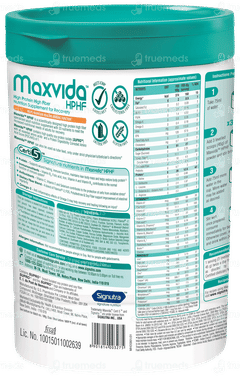 Maxvida Hphf Orange Flavour Powder Jar 400gm Maxvida Hphf Orange Flavour Powder Jar 400gm