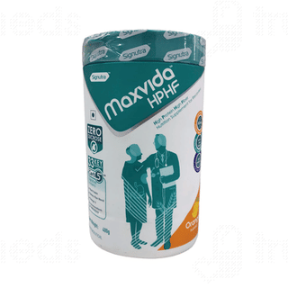 Maxvida Hphf Orange Flavour Powder Jar 400gm